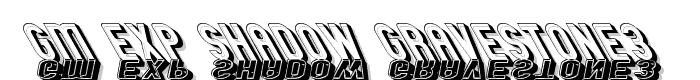 GM Exp Shadow Gravestone3 font